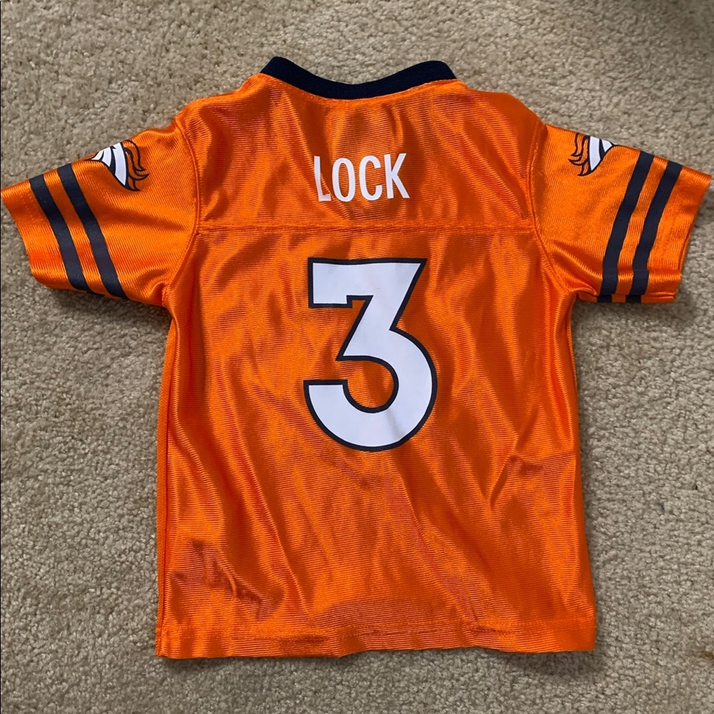 NFL Denver Broncos kids orange jersey